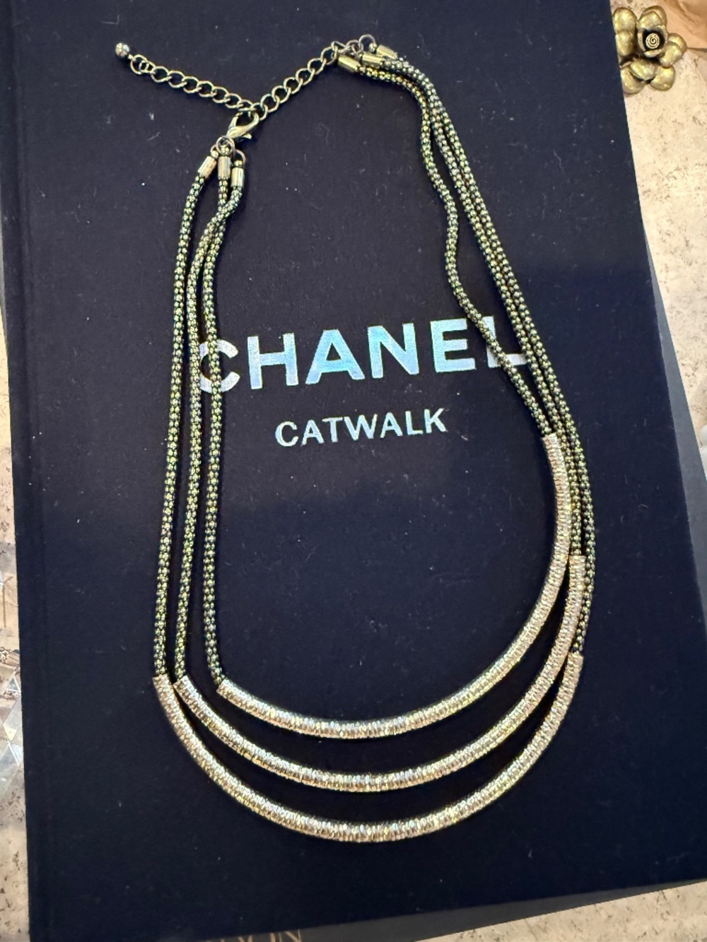 Gold necklace